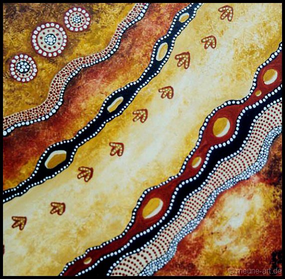 09 Am Wegesrand Acryl auf Leinwand;
30 x 30 cm